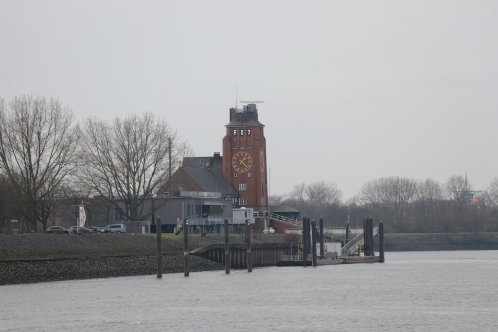 Lotsenhaus am Bubendey Ufer in Hamburg