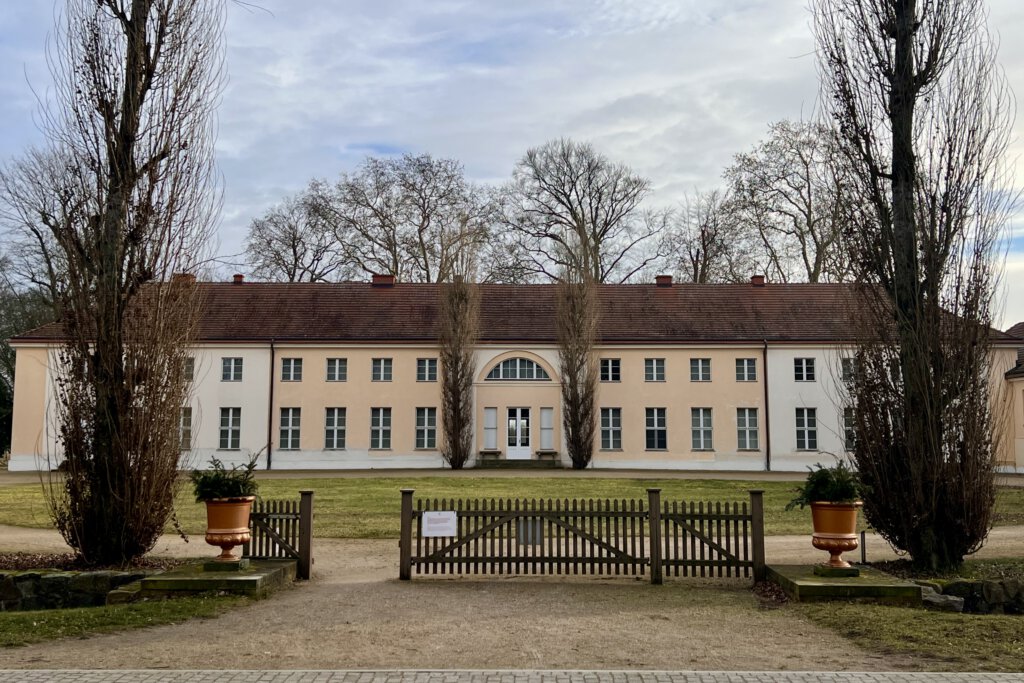 Schloss Paretz - Landsitz von Königin Luise. Haupteingang