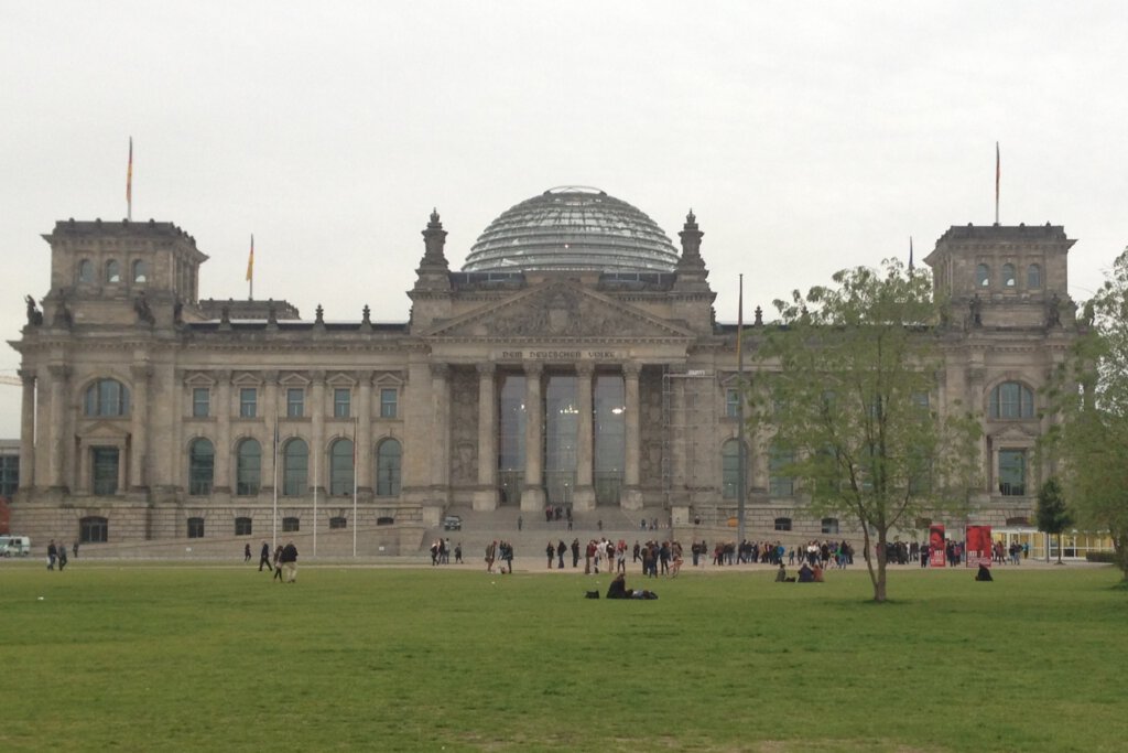 Reichstag Berlin im Jahre 2013