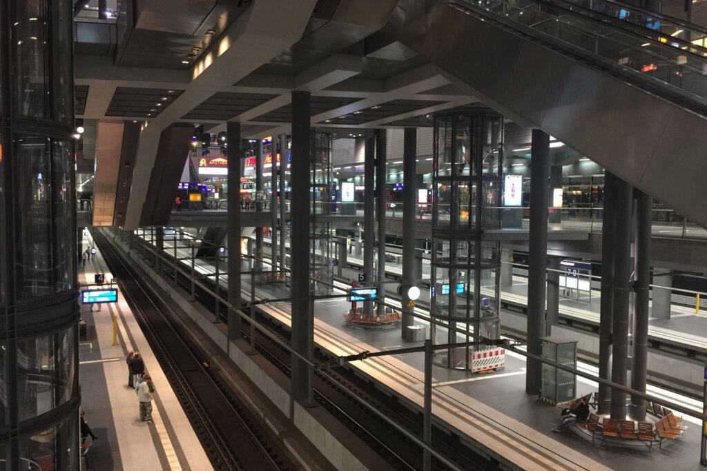 Berliner Hauptbahnhof Tiefebene