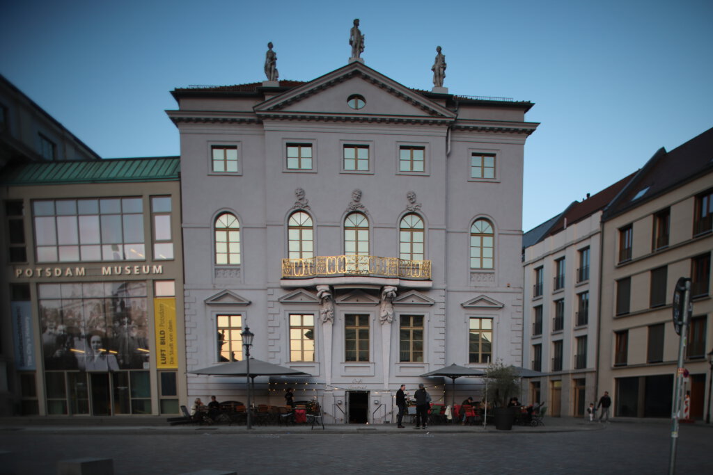 Lehmannsches Haus auf dem Alten Markt in Potsdam. Auch Knobelsdorff-Haus genannt