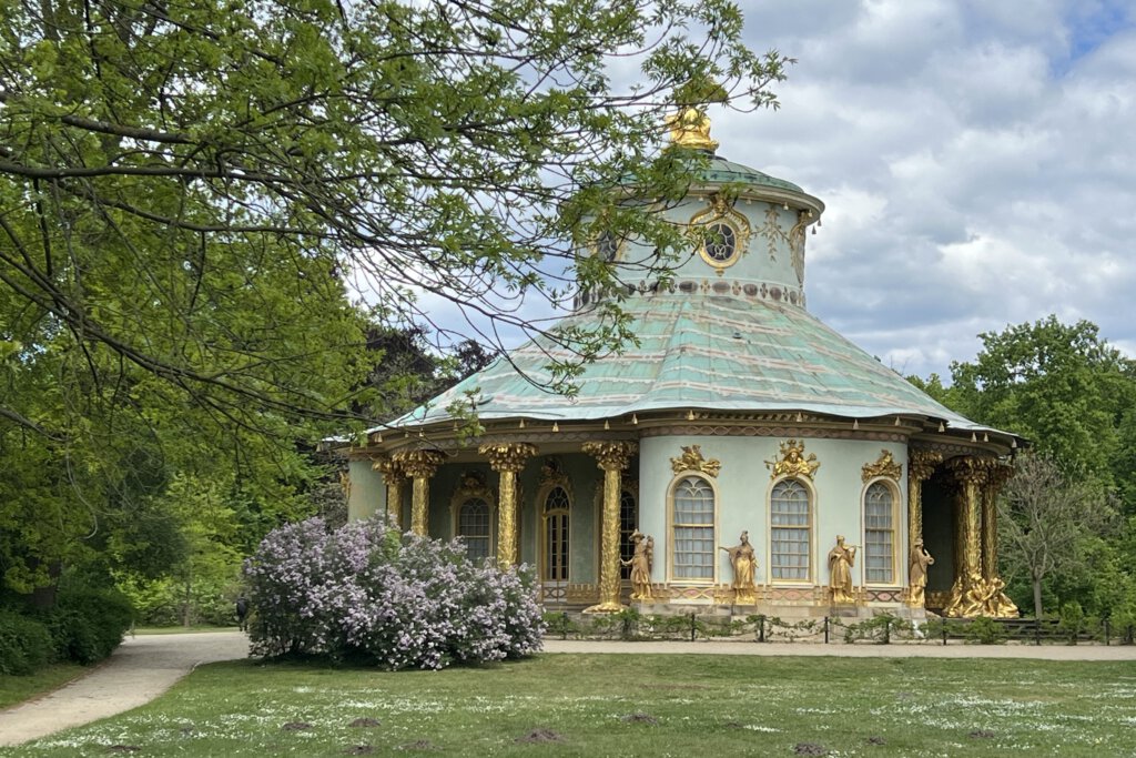 Chinesisches Teehaus im Park Sanssouci in Potsdam