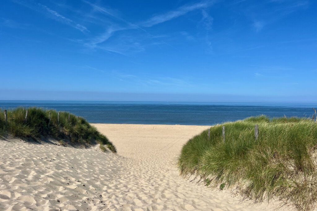 Strandzugang zur Nordsee bei Grote Keeten